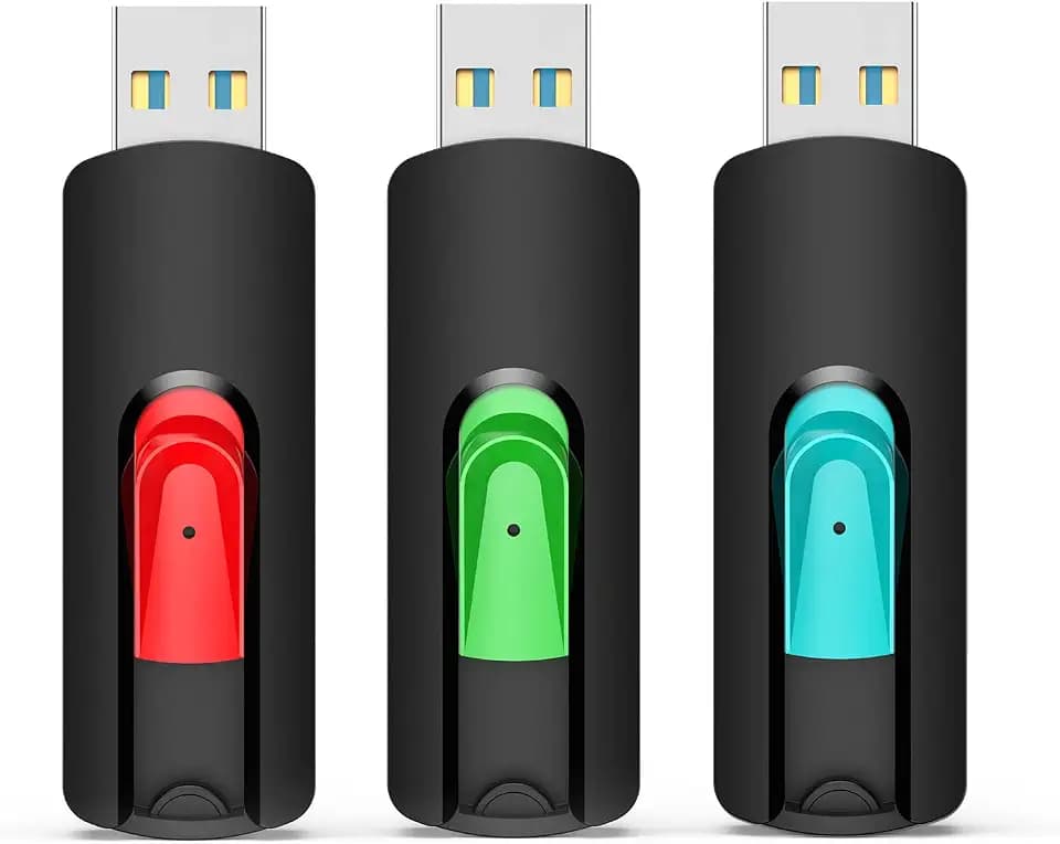 Aiibe 32GB Flash Drive 3 Pack 32GB USB 3.0 Thumb Drive