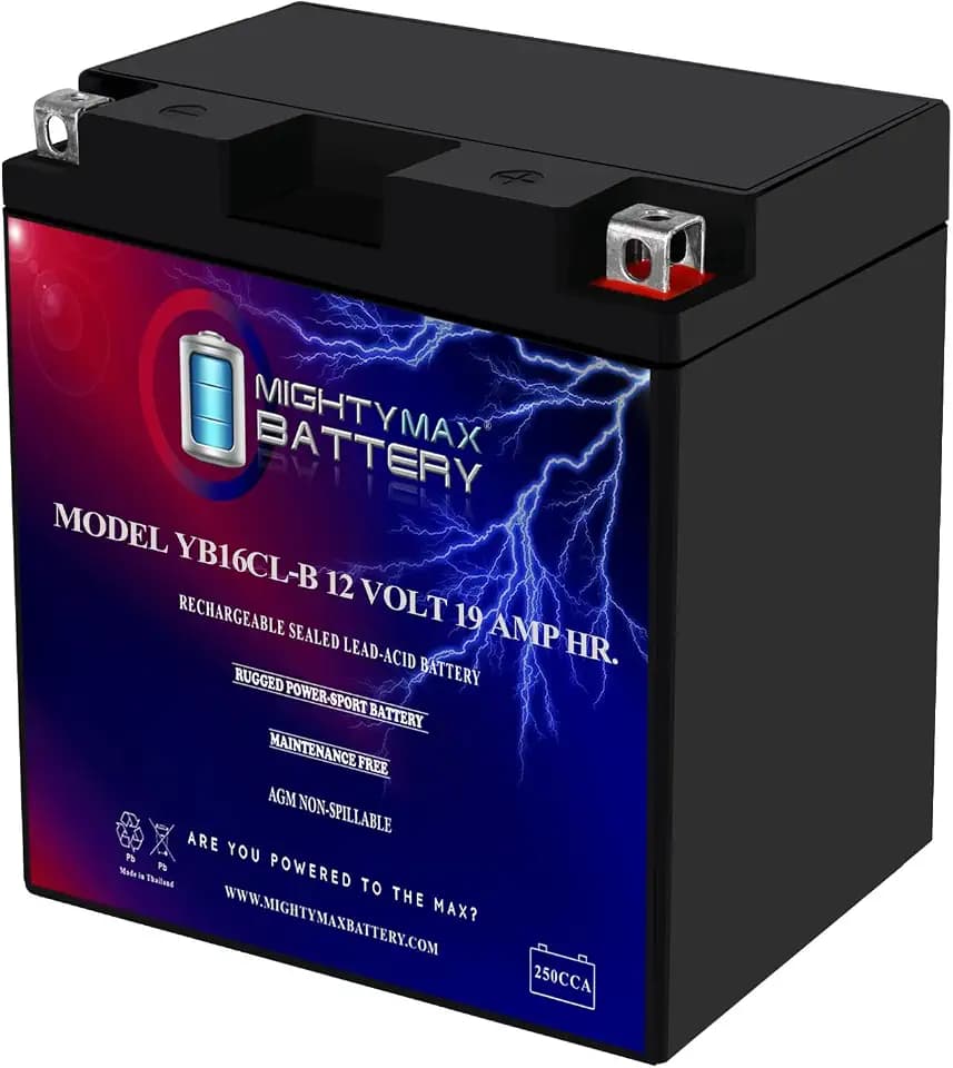 Mighty Max Battery YB16CL-B 12V 19AH Battery for Yamaha All Wave Runner Models 1987-2008