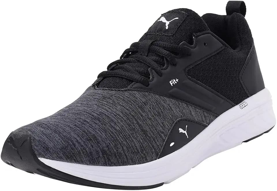 PUMA Flyer Runner Jr Sneaker, Schwarz Weiß