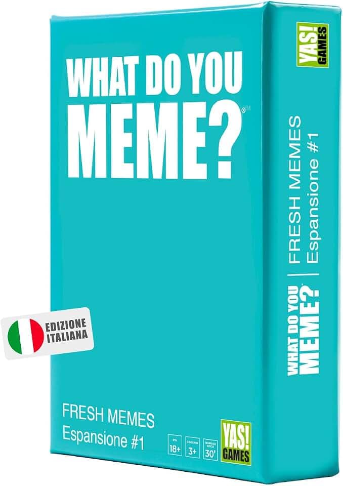 Rocco Giocattoli Yas Games - Erweiterung What Do You Meme? Freshmeme - Der einzige auf Italienisch, ab 18 Jahren