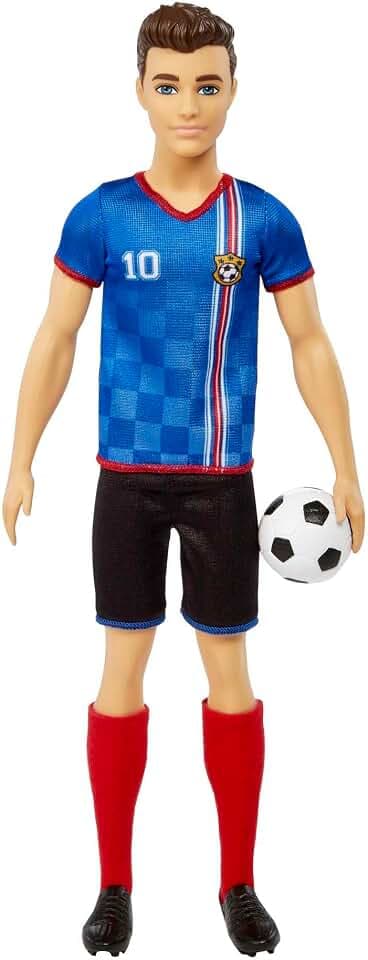 Barbie Karriere Fußballspieler Ken Puppe