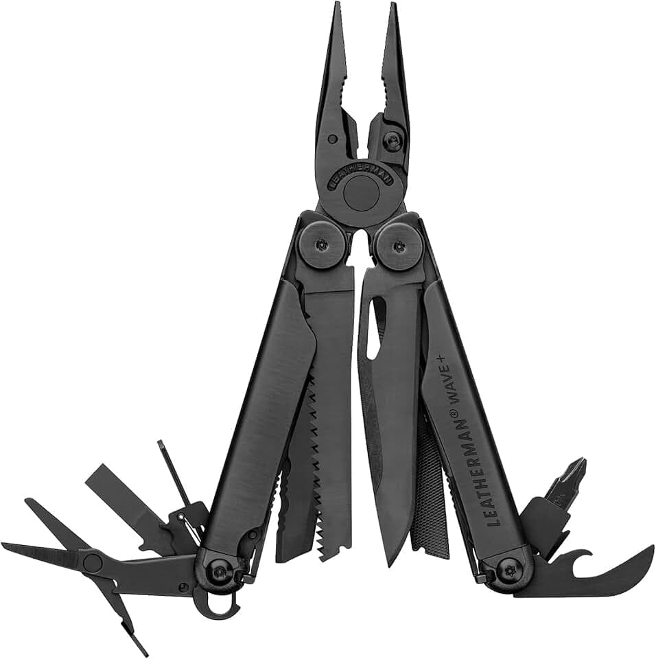 Leatherman Wave+ Multi-Tool, Schwarz