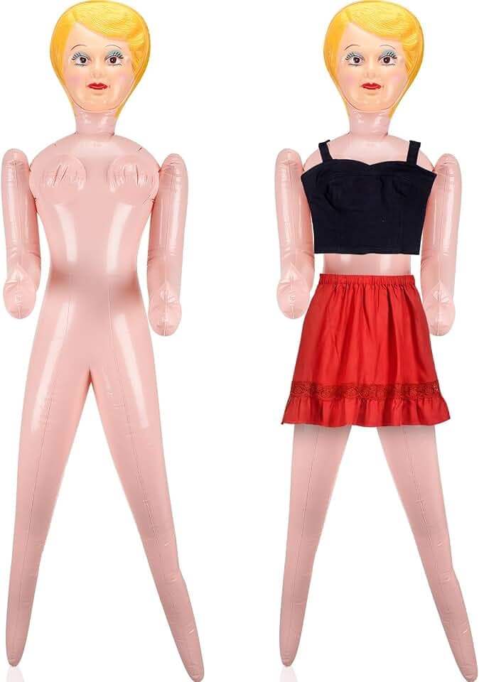 Liliful 59 Inch Blow up Doll Inflatable Life Size Bachelor Party, Cassie