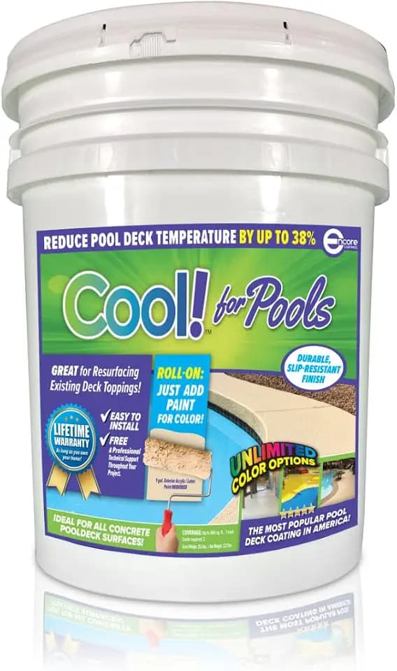 Encore Coatings Cool Pool Deck Paint Coating