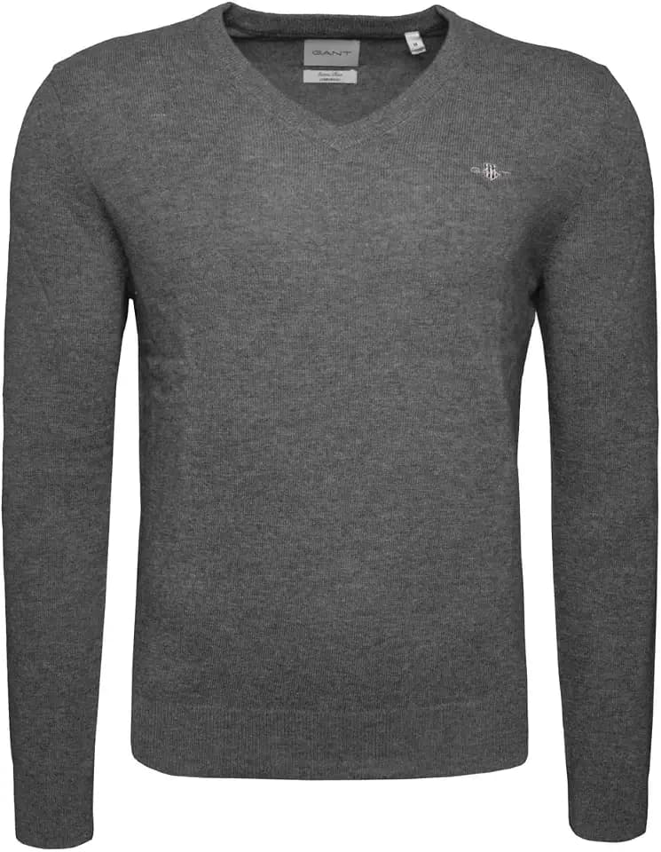 Gant Herren Extrafine Lambswool V-Neck Pullover (1er Pack)