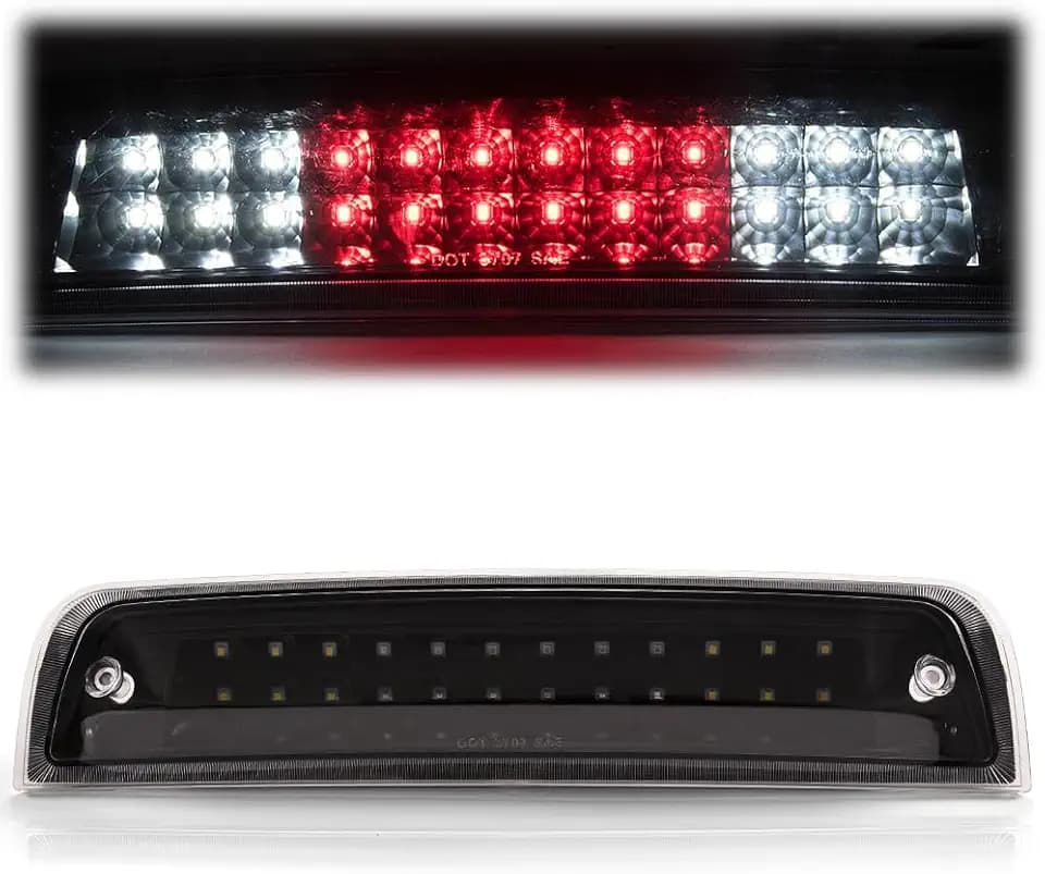 PIT66 LED 3rd Brake Light Fit 09-17 Dodge Ram 1500 Black Housing