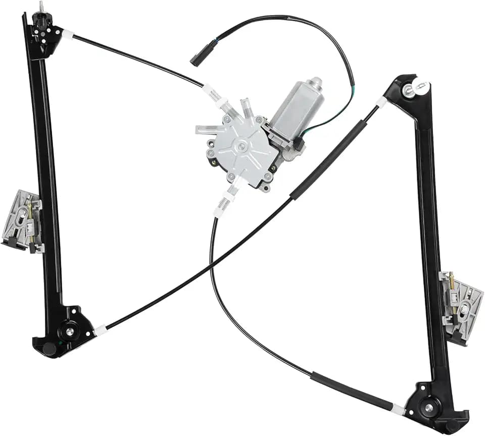 Obaee Window Regulator with Motor Front Left Driver Side, Replace 748-472