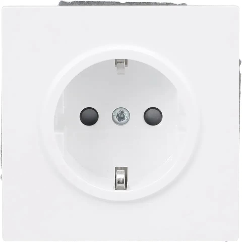 Busch-Jaeger Busch-art Linear SCHUKO-Steckdose, 16A, 250 V, Studioweiß