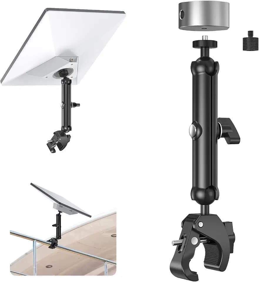 EDUP LOVE Starlink Mini Pole Mount Kit for RV Camper Roof Rack Balcony