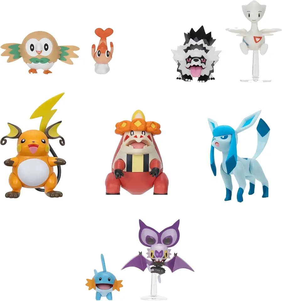 Pokemon Pokémon Battle Figure Wave 95007-20 - Variuos Characters to Collect - Official Figure for Children 4+