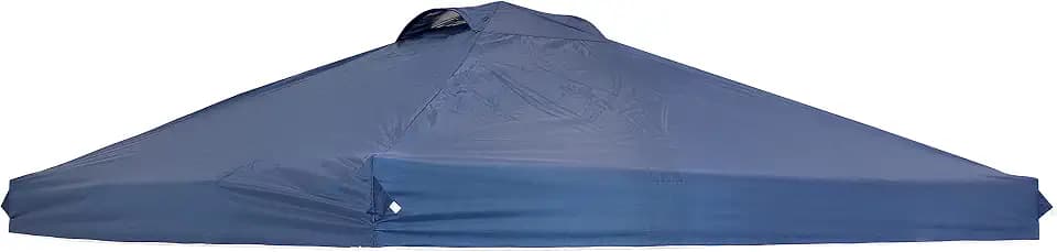 Sunnydaze 12 x 12 Foot Premium Pop-Up Canopy Shade with Vent - Blue