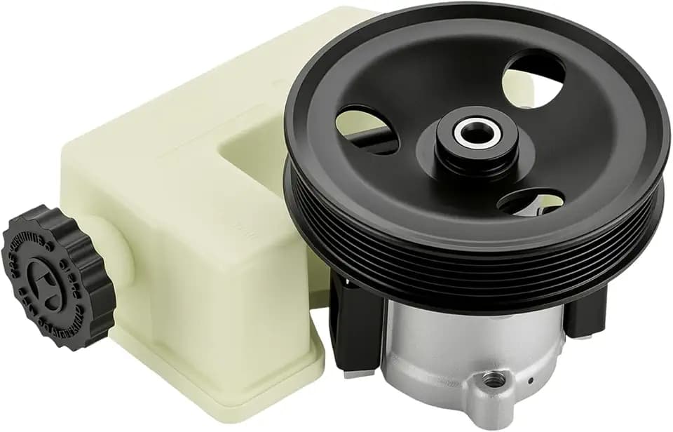 Power Steering Pump Compatible with 2002-2006 Jeep Liberty Replace# 20-64610 N733-75141 52088710AB 52088710AC 52088710AA 4892371AA 53010258AC