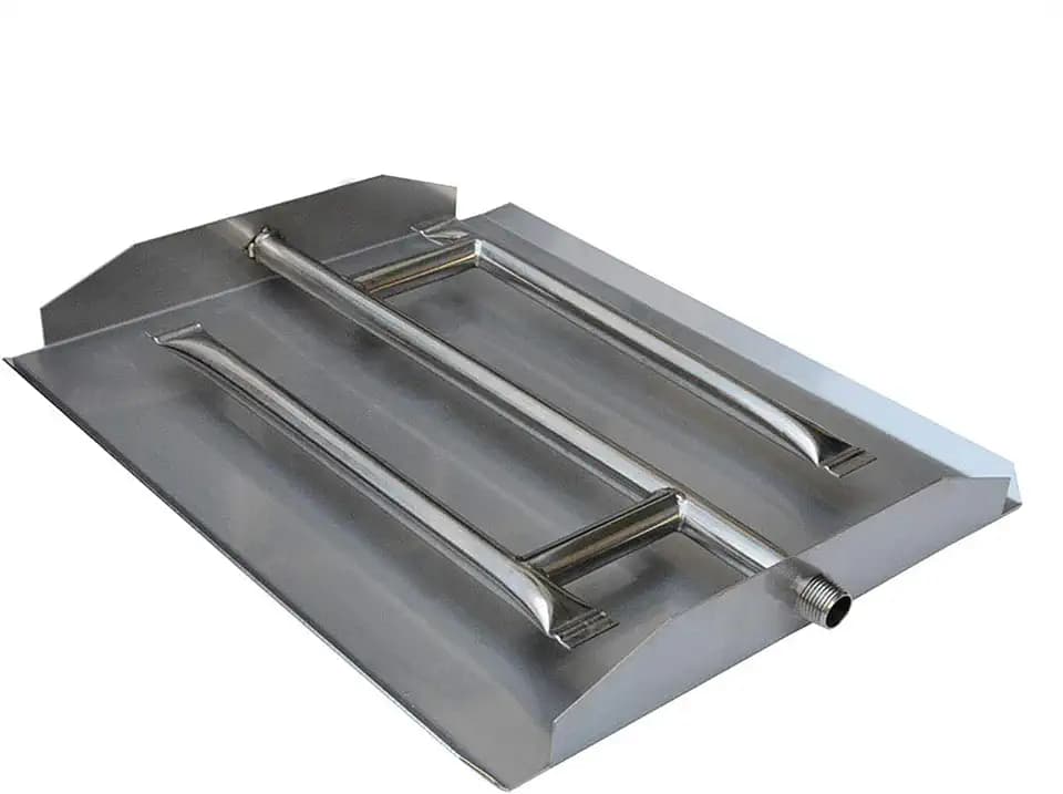 Stanbroil 28.5 Inch Gas Fireplace Triple Burner Pan, 304 Stainless Steel