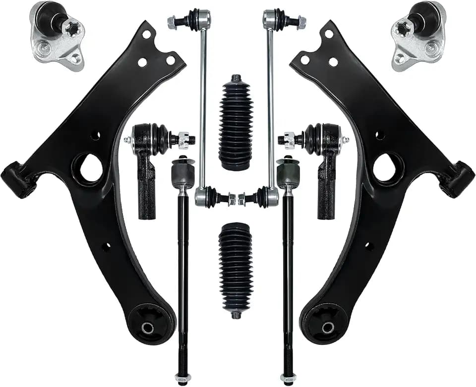 Control Arm, 12PCS Suspension Kit for 2009-2013 Toyota Corolla