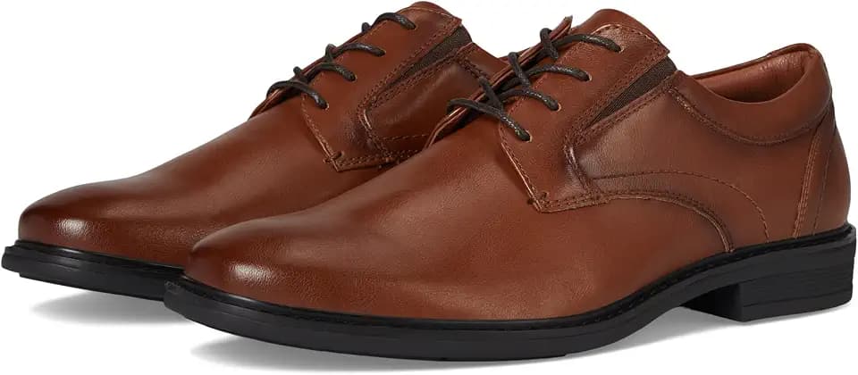 Nunn Bush Jarvis Plain Toe Oxford Dress Casual Business Formal Lace Up
