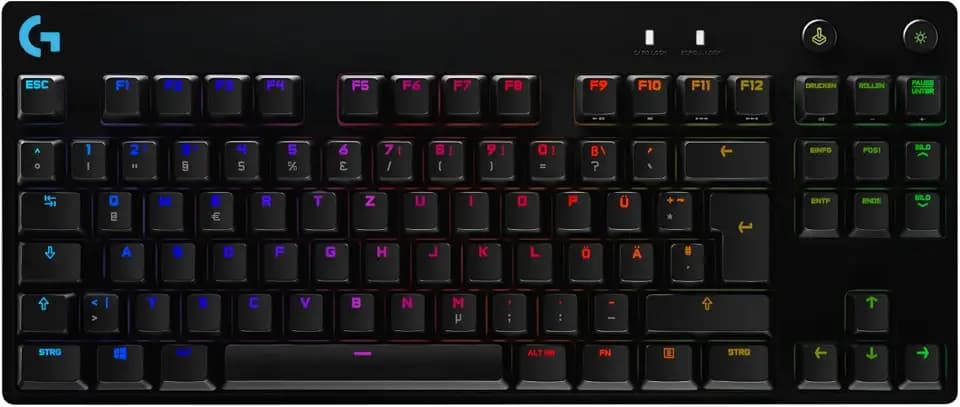 Logitech G PRO Mechanische Gaming-Tastatur – Portable Tenkeyless Design