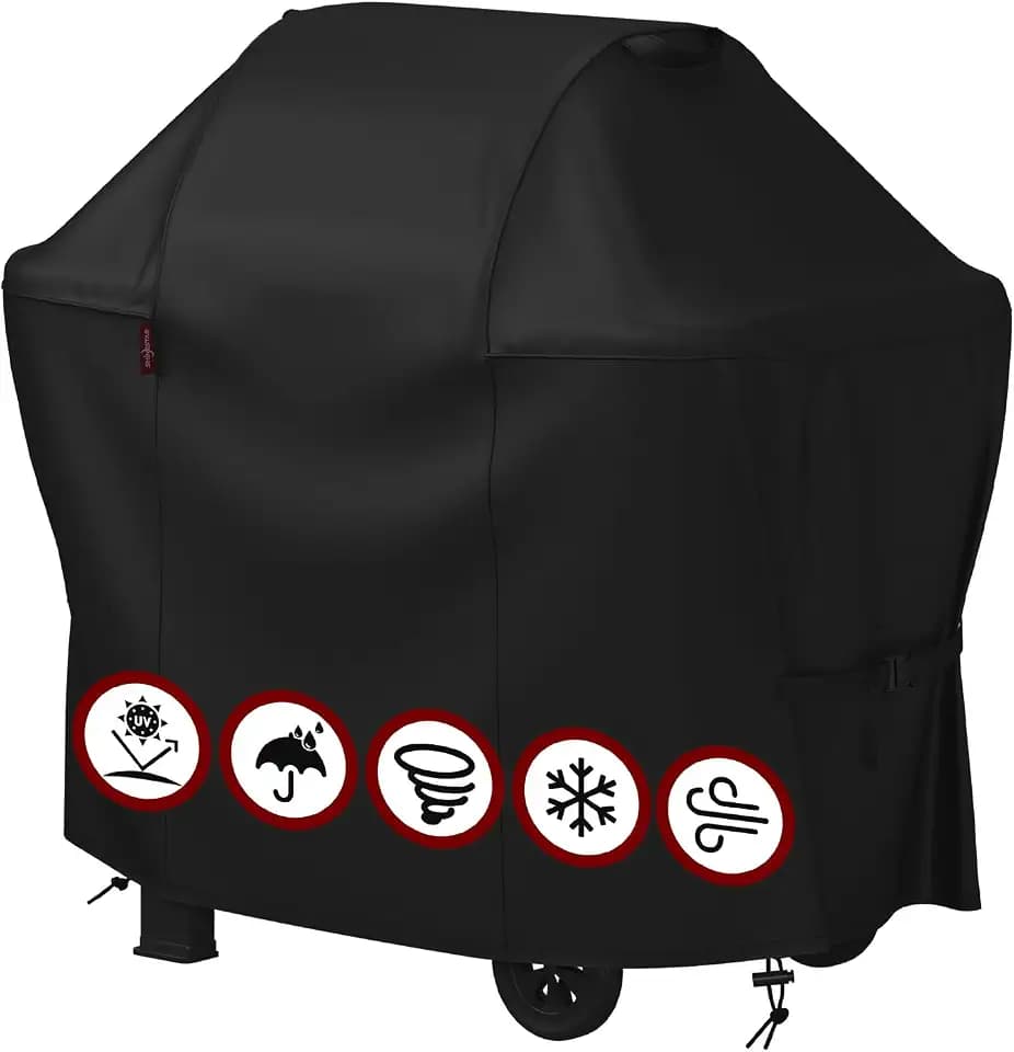 SHINESTAR 48in Grill Cover for 200 & Spirit II 200 Gas Gril, Velcro Straps