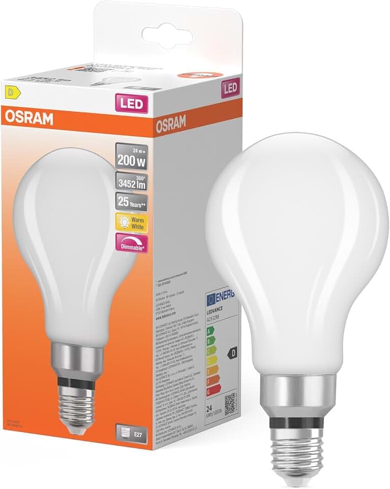 Osram LED SUPERSTAR CLASSIC A 200 Filament DIM Warmweiß
