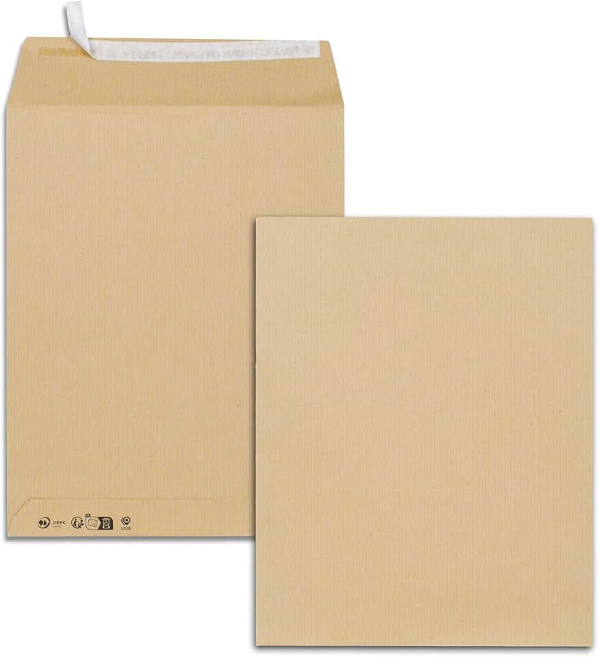 GPV 506 Versandtaschen ECO, 24: 260 x 330 mm, braun, 90 g/qm