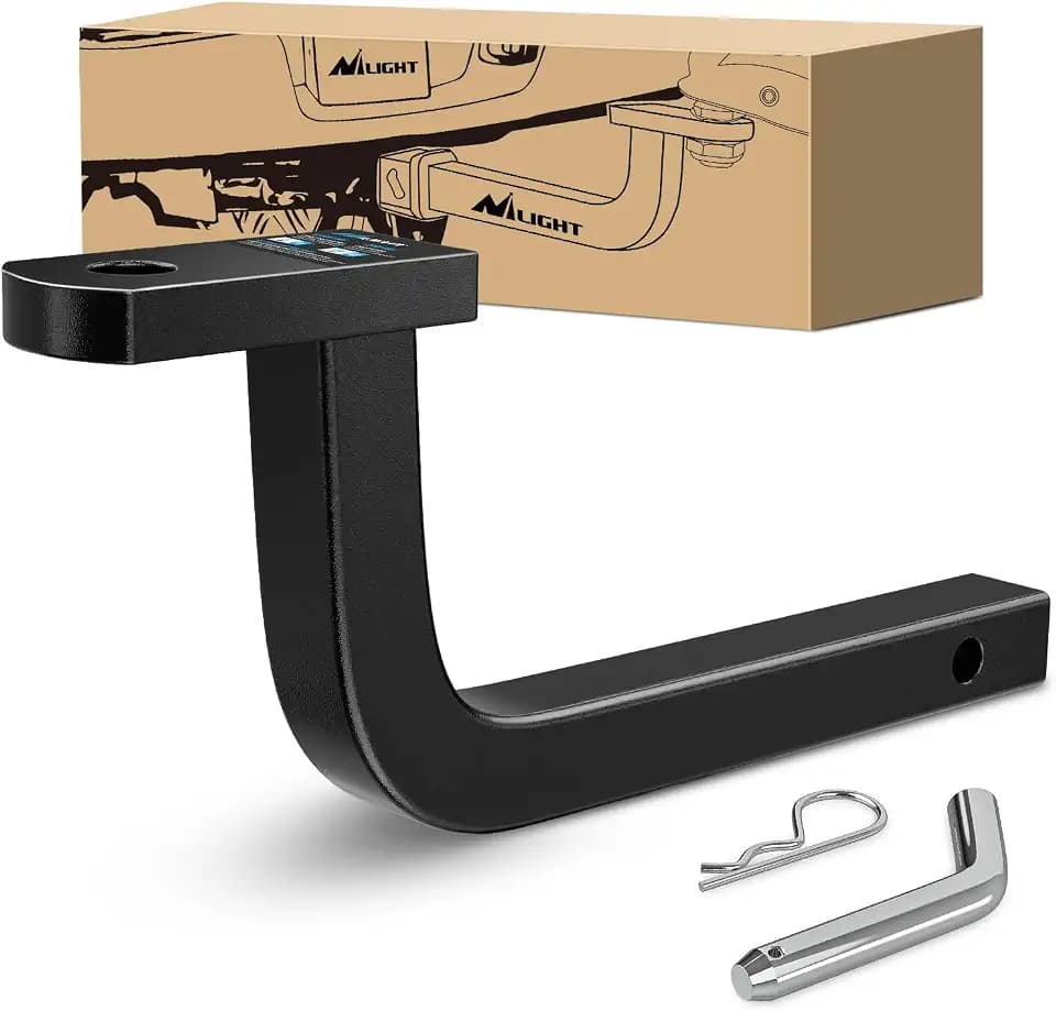 Nilight Trailer Hitch Ball Mount Fits 1-1/4 Inch Receiver