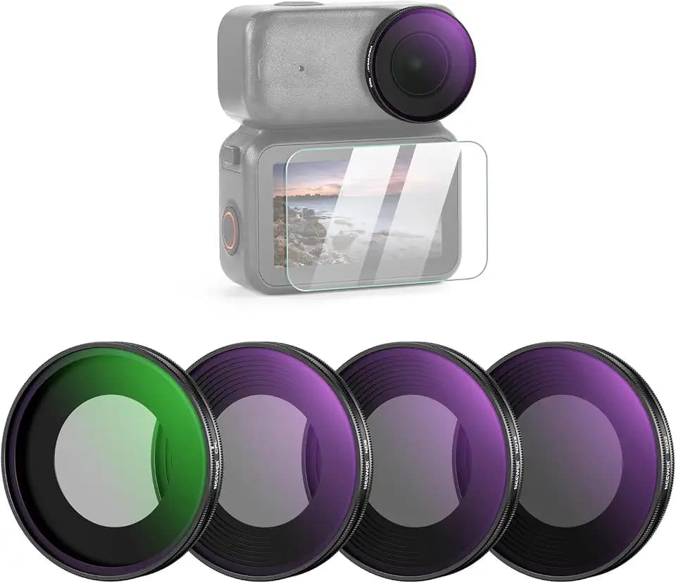 NEEWER ND Filter Set Compatible with DJI Osmo Nano (ND8/16/32/CPL)
