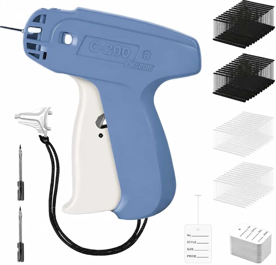Etikettiergerät Kleidung, Preisschild Heftpistole für Kleidung