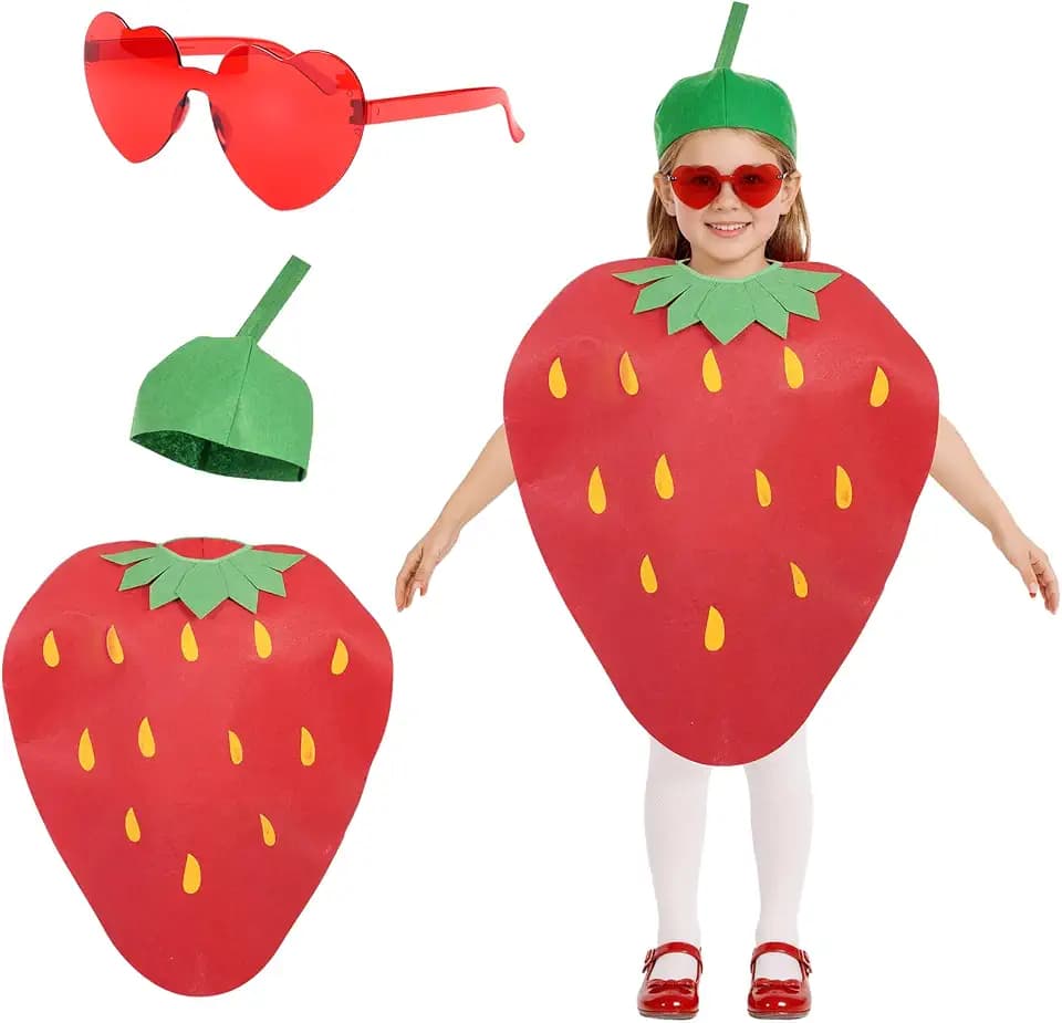 Lustig Obst Kostüm Kinder Bühnenauftritt Outfit für Jungen & Mädchen