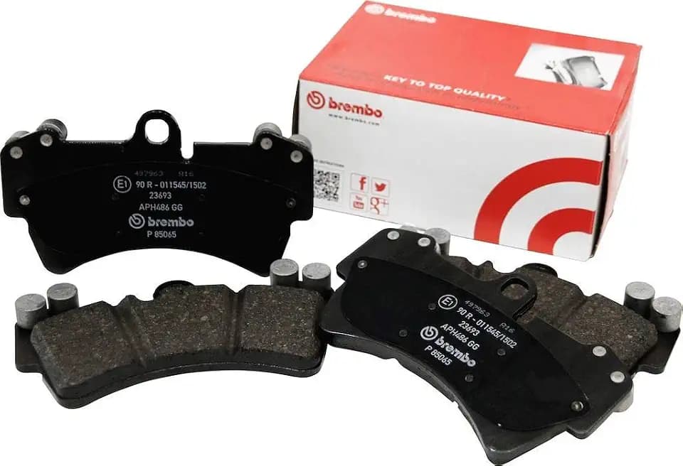 Brembo P06019N Premium Ceramic Front Disc Brake Pad Set ALPINA/AUDI/BENTLEY/BMW/CHRYSLER/MERCEDES-BENZ/ROLLS-ROYCE/VW OE# 3B7698151