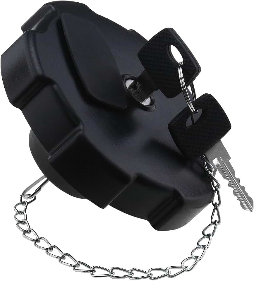 Tankdeckel 80 mm Tankdeckel mit 2 Schlüsseln Kompatibel mit Mercedes Actros 0004711230 0004700405 81122106027 20392751 Abschließbarer Tankdeckel LKW Diesel