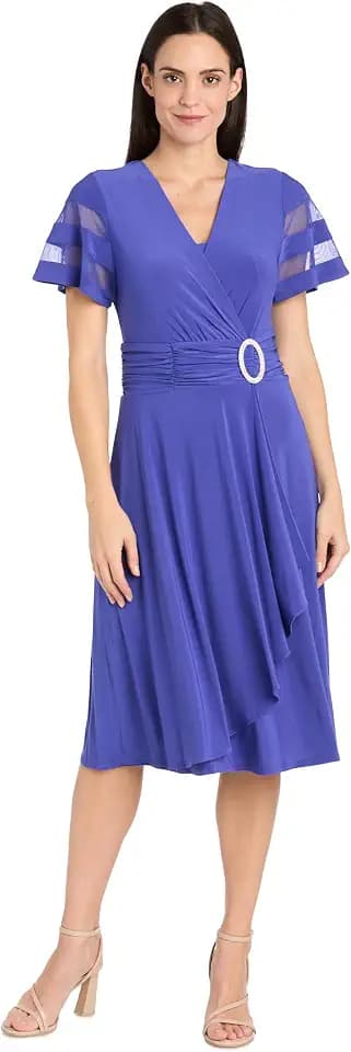 R&M Richards Women's Allegra Cascade Dress