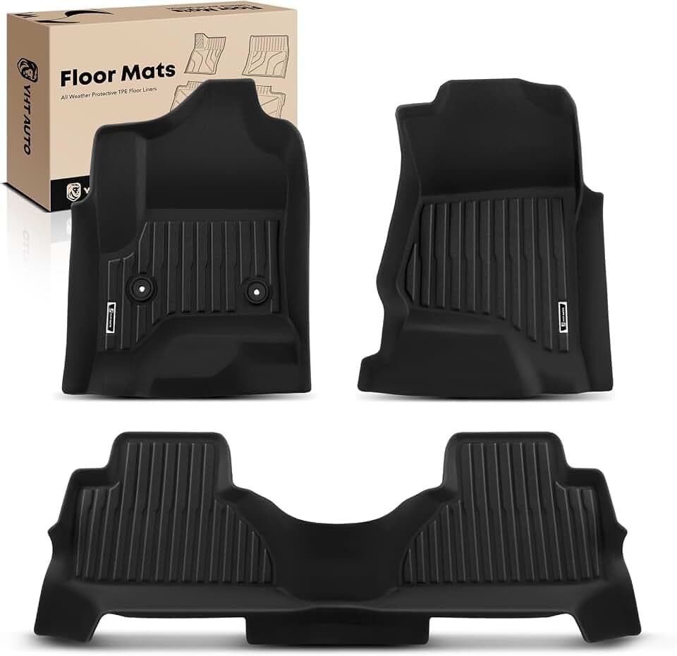 YHTAUTO Automotive Floor Mats for Cadillac Escalade 2015-2020