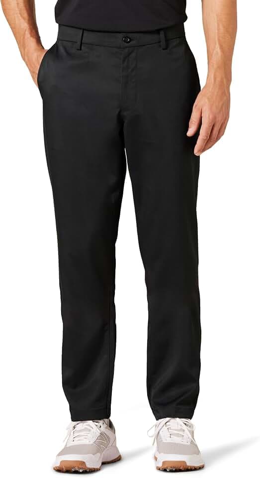 Amazon Essentials Men's Athletic-Fit Moisture-Wicking Stretch Golf Pants with Active Waistband (Available in Big & Tall)