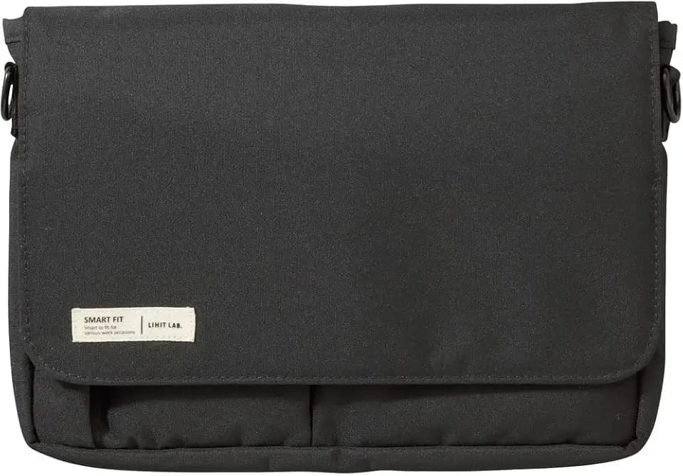 LIHIT LAB Carrying Pouch (Laptop Sleeve), Black, 6.7 x 9.4 Inches (A7575-24)
