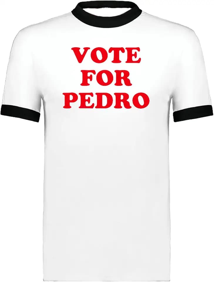 Vote for Ringer T-Shirt Funny Retro Cult Classic 2000s Nostalgia Novelty