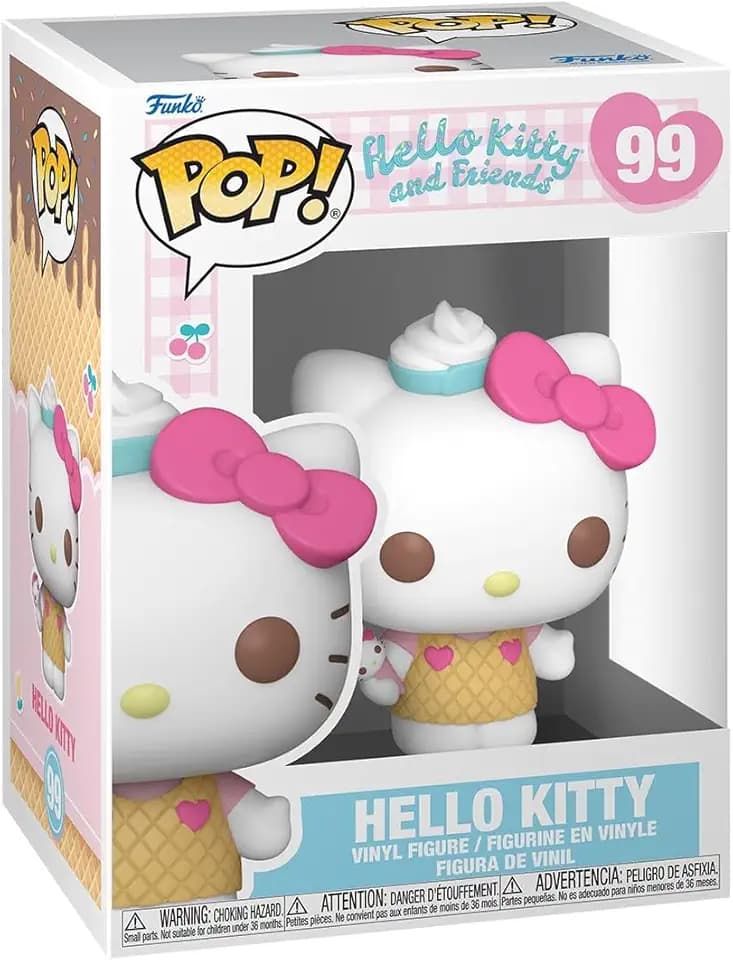 Funko POP! Sanrio: Hello Kitty and Friends - Hello Kitty (Ice Cream)