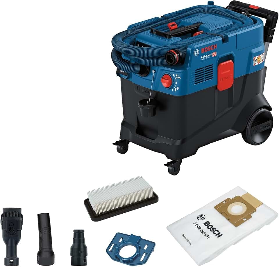 Bosch PRO Allessauger GAS 12-40 MA (1200 W, automatische Filterreinigung (AFC), inkl. Hauptfilter, Schlauch, Kombi-Werkzeugadapter, Kombi-Bürstendüse)