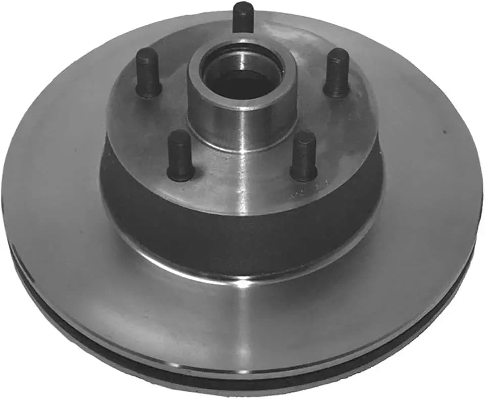 ACDelco Silver 18A1343A (19313093) Non-Coated Front Disc Brake Rotor and Hub Assembly