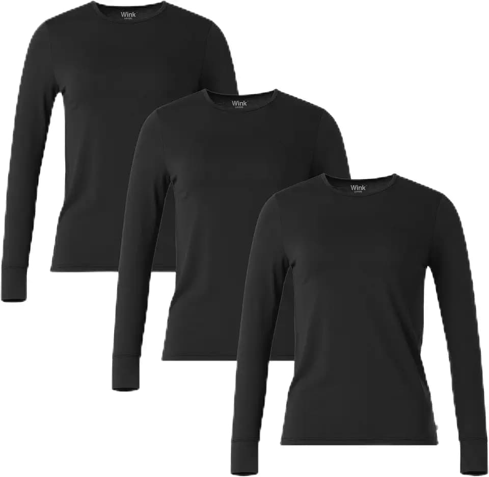 Wink Layers Womens 3-Pack Ess Layer Long Sleeve