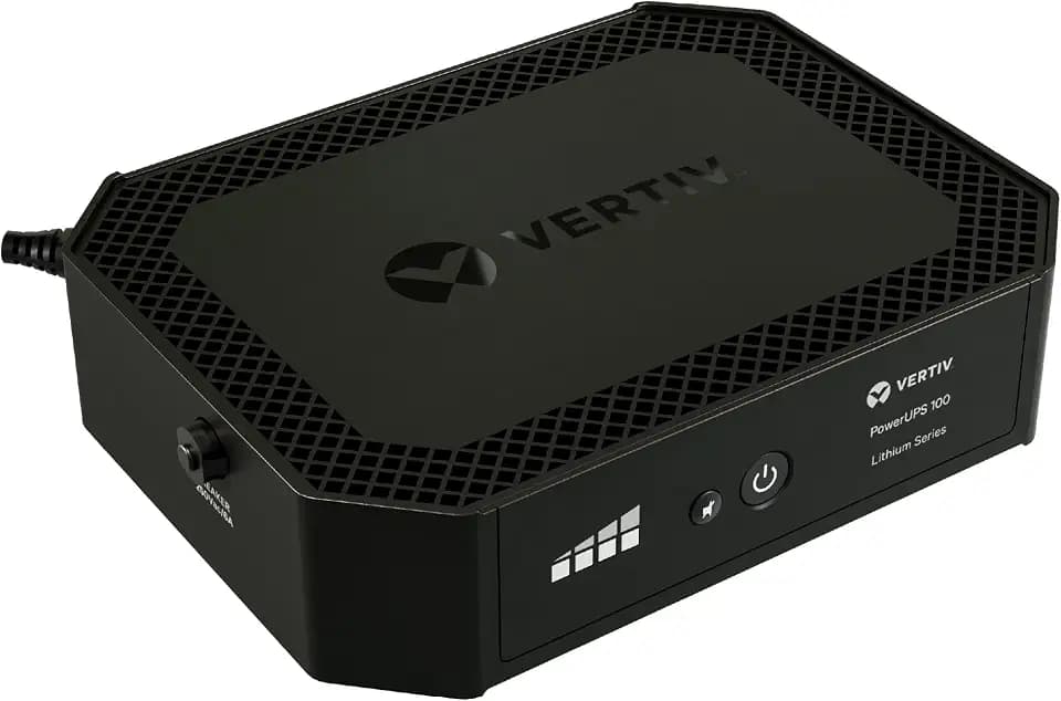 Vertiv Liebert PowerUPS 100 PUL-350LVT Lithium-Ion UPS Battery Backup 350VA