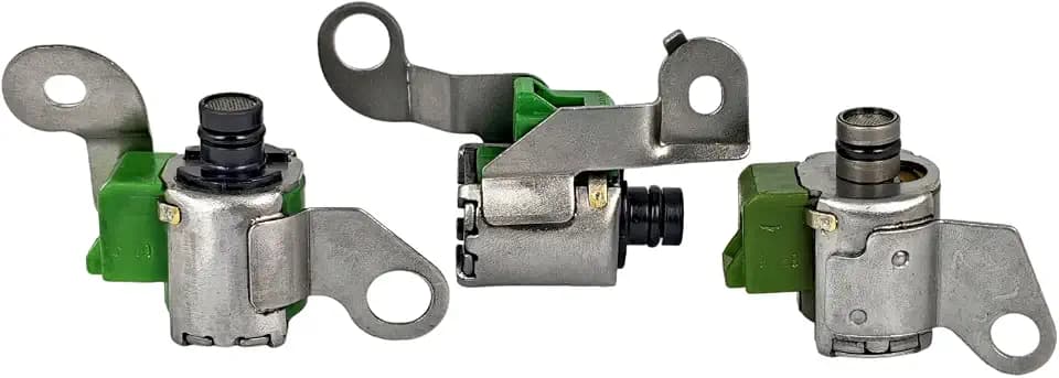 XYZIL A340E A343F Transmission Shift Solenoid Kit Compatible with Toyota 02-04 Tacoma 4Runner Tundra Sequoia Compatible with Jeep Cherokee Comanche Wagoneer AW4 Lock Up 85420-22080 85420-30110
