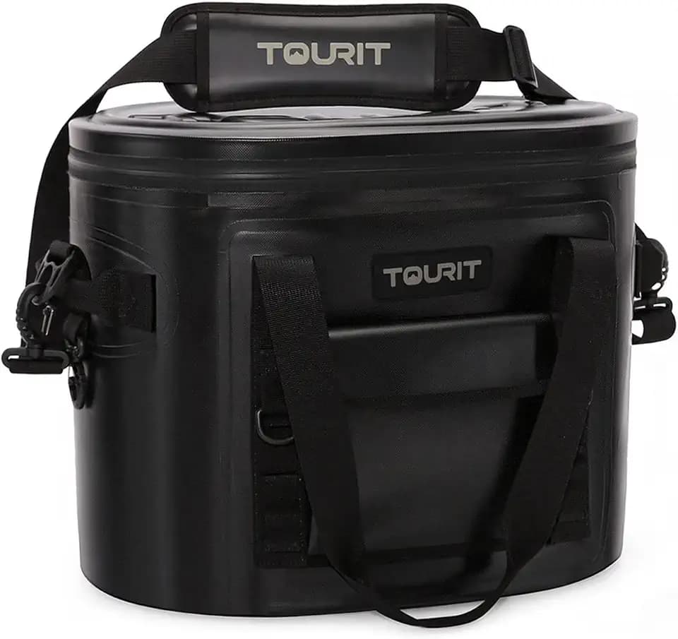 TOURIT Soft Cooler 30/20 Cans Leak-Proof Soft Pack Cooler Bag Waterproof Insulated Soft Sided Coolers Bag with Cooler for Hiking, Camping, Sports, Picnics, Sea Fishing, Road Beach Trip