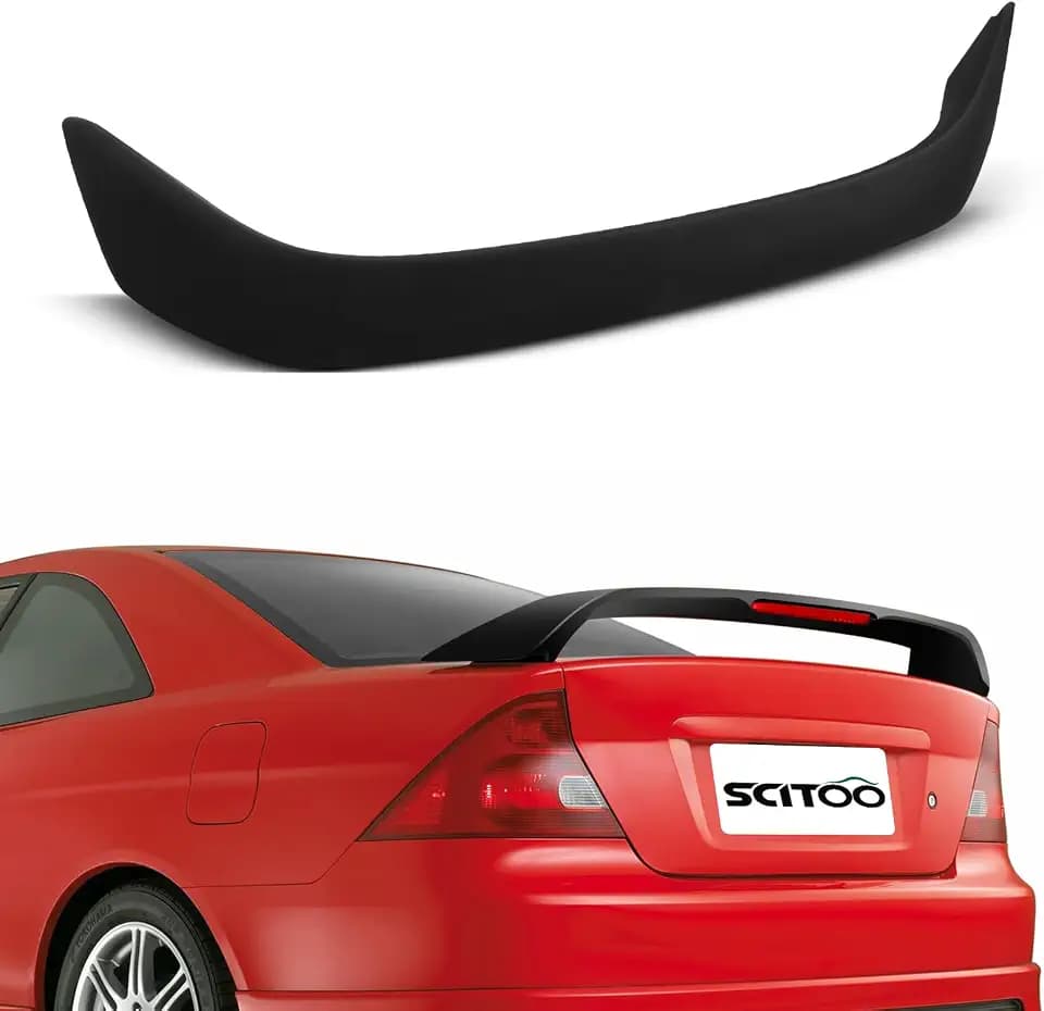SCITOO Rear Spoiler Wing with 3rd Brake Light