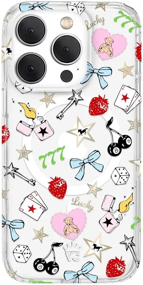 VELVET CAVIAR for iPhone 15 Pro Max Case - Compatible with MagSafe - 10ft Drop Tested - Protective Designer Cases - Lucky Charm