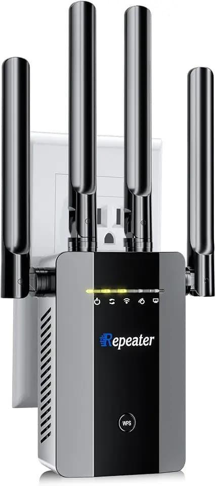 2026 New WiFi Extender Signal Booster for Home, 16ksq.ft Long Range WiFi Repeater Wireless Routers Signal Amplifier, Mesh WiFi 18X Faster Access Point with Ethernet Port, 5 Working Modes