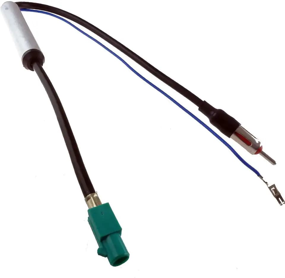 IMC Audio European Vehicle Antenna Adapter | Seamless Connection for Aftermarket Radios Compatible with Volkswagen Buick Cadillac Chevy GMC Jeep
