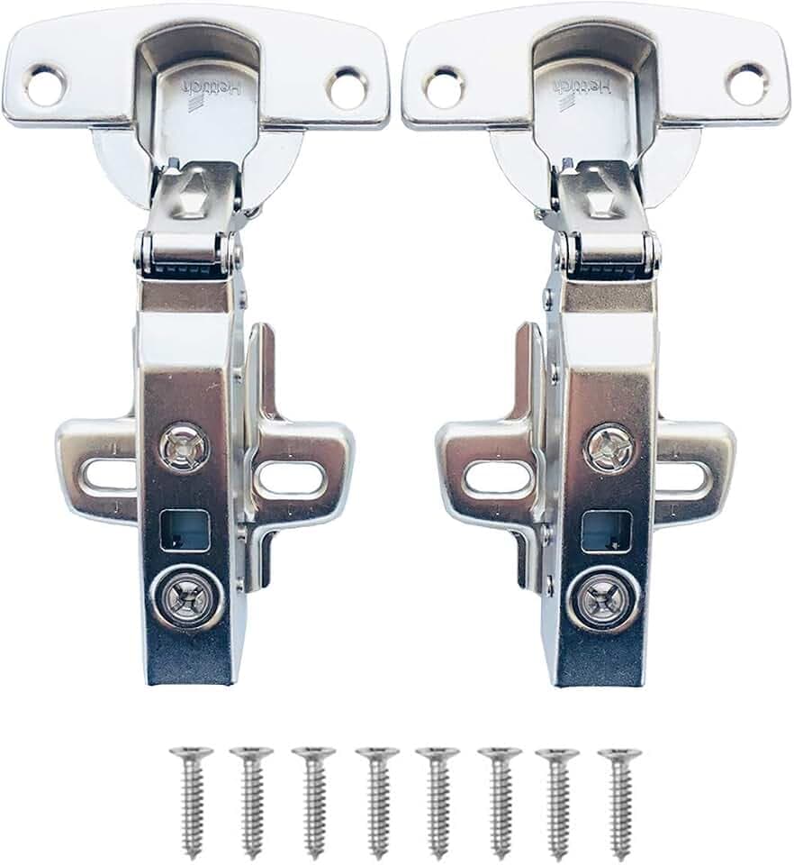 Hettich Sensys 8645i TH52 110 Grad Eckanschlag Standard Scharnier mit Soft Close Automatikscharnier Integrierter Dämpfung Scharniere für Küchenschrank Kleiderschrank 2 Stück Von LIKERAINY