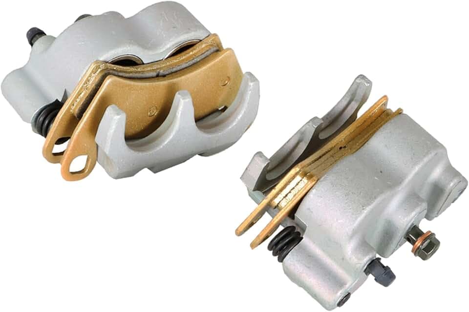 Silscvtt Front Left and Right Brake Calipers with Pads Replacement for Polaris Ranger 500 570 800 900 1000 Crew XP 1911283 1911284 1912255 1912256 1912134 1912135