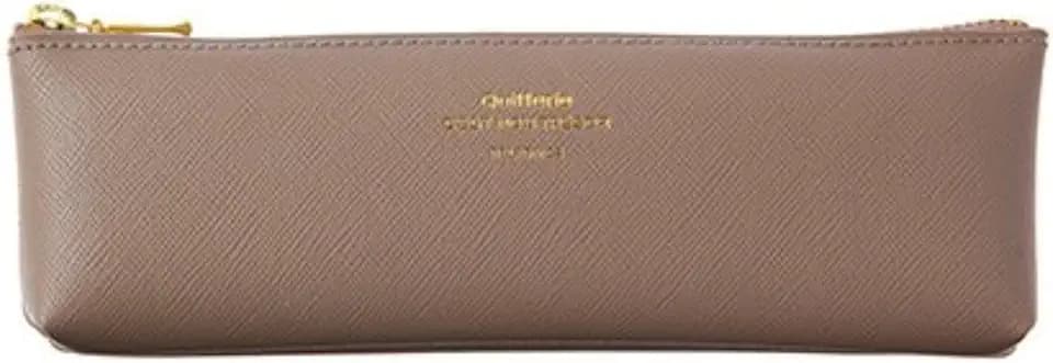 [DELFONICS] 500222 Quitterie Pencil Case Greige Pencil Holder Pen Case Pouch