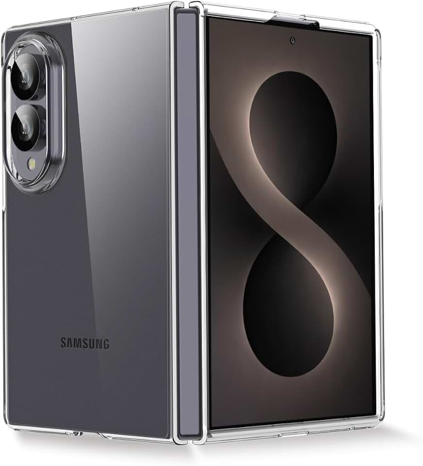 AICase for Samsung Galaxy Z Fold 8 Case Clear Wide Slim Thin Phone Cover