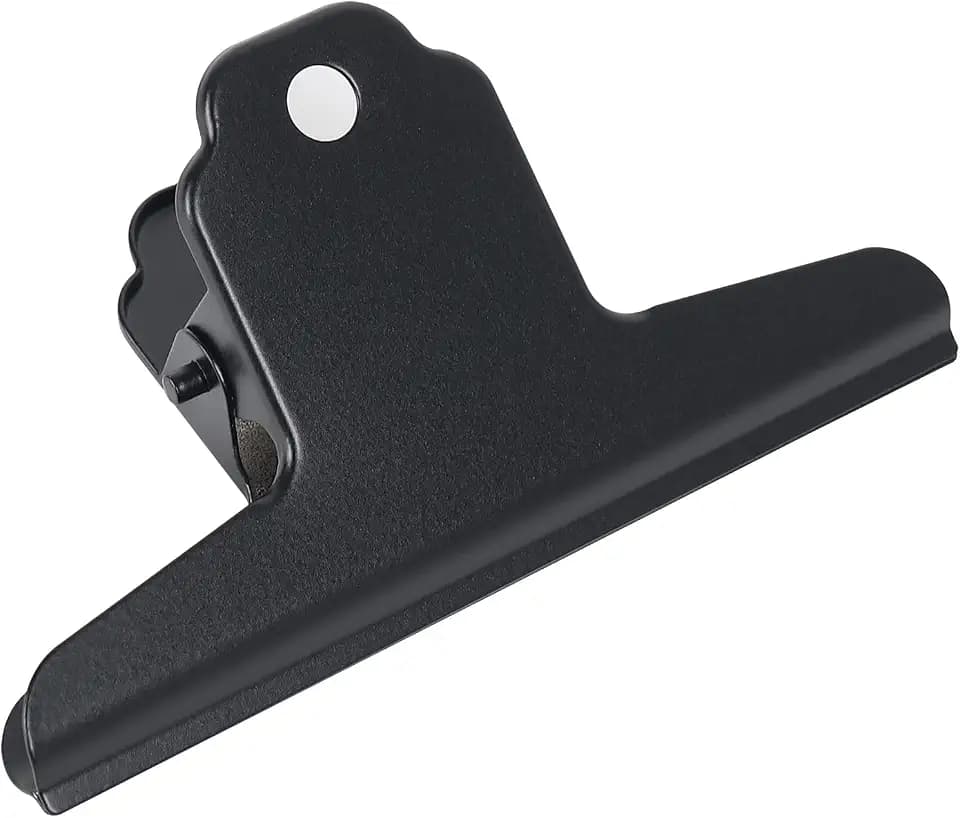 12 Stück Bulldogge Clip Große, 3 Zoll / 75mm Metall Scharnier Clips